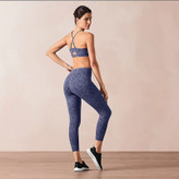 لگ ورزشی زنانه کریویت CRIVIT Funktions Tight آبی نفتی طرح دار کد 37